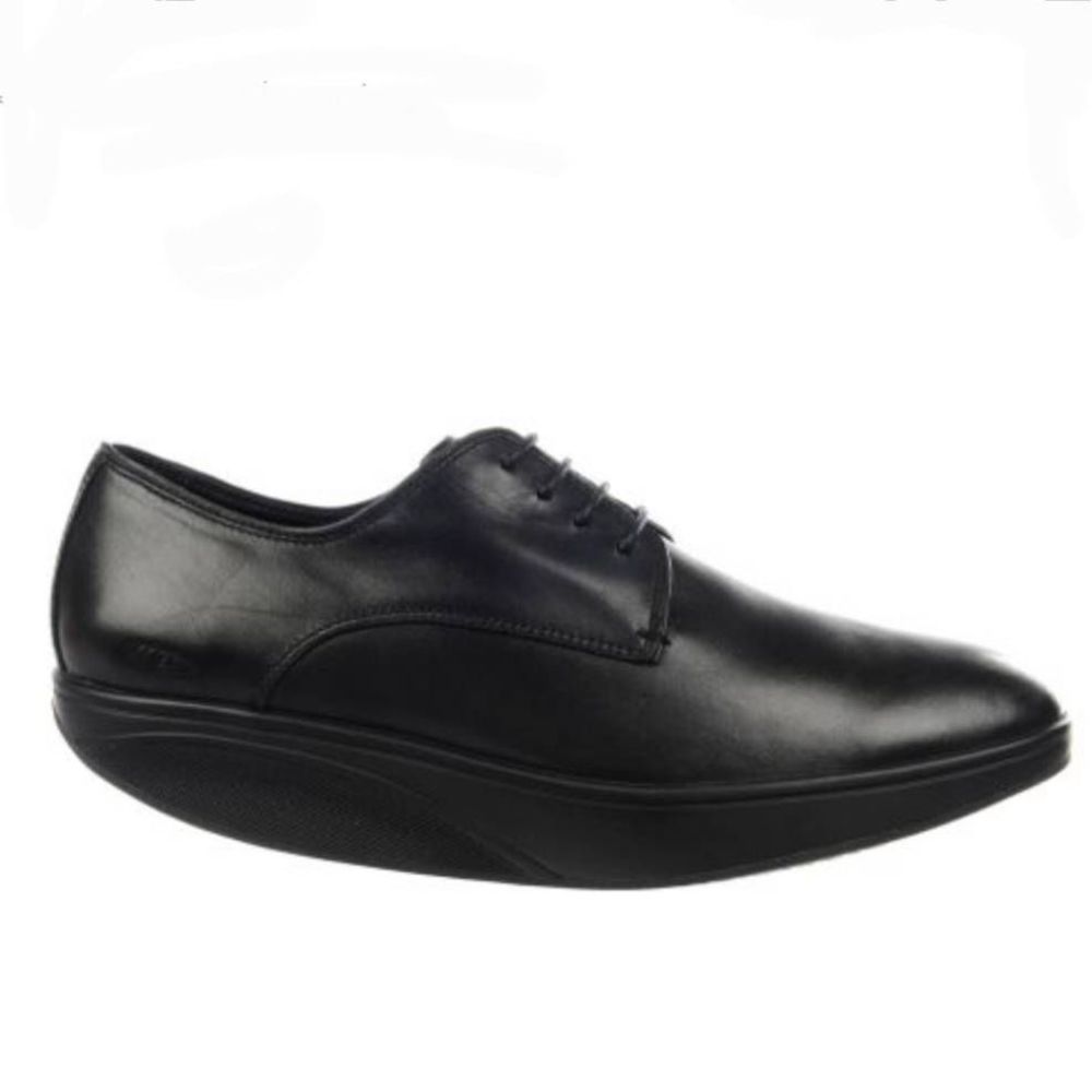 Mens Kabisa size 12 oxford black lace up orthopedic dress shoe Swiss Engineering
